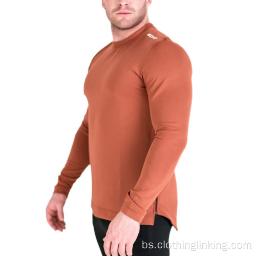 Majice s dugim rukavima za slobodno vrijeme za bodybuilding
